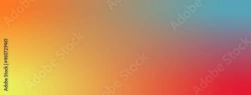 yellow, scarlet, aquamarine, orange gradient wallpaper background vector illustration