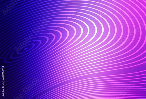 Light Purple  Pink vector pattern with wry lines.