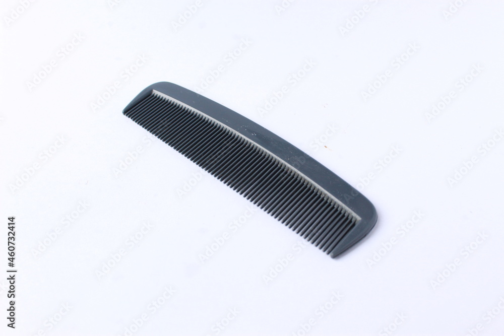comb hair simple design style grey color, object health care with isolated background comb hair simple design style grey color, object health care with isolated background