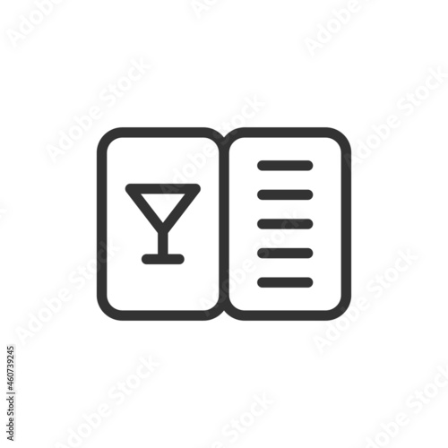 Menu line icon, sign or symbol.