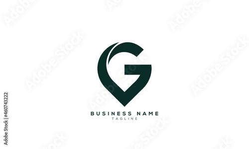 VG initials monogram letter text alphabet logo design photo