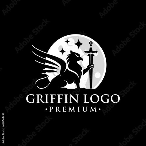 Vintage Griffin, Griffon Logo Design