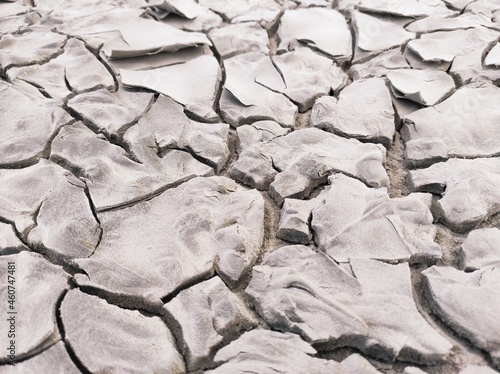 Cracked texture sand