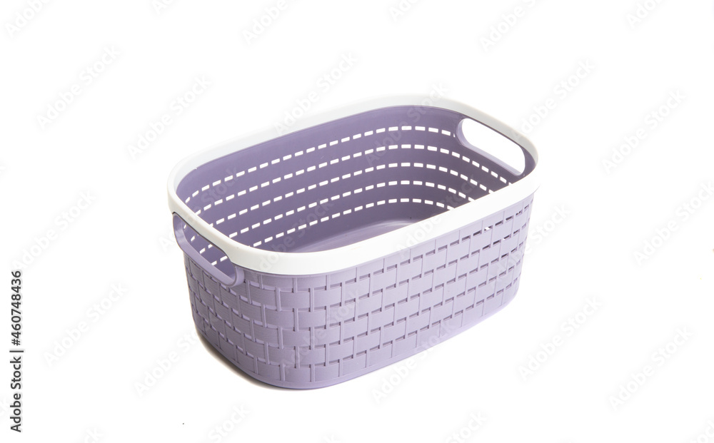 plastic box for laundry isolated plastic box for laundry isolated