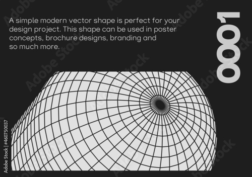 Strange Vector Shapes Collection. Geometric figures, distortion.