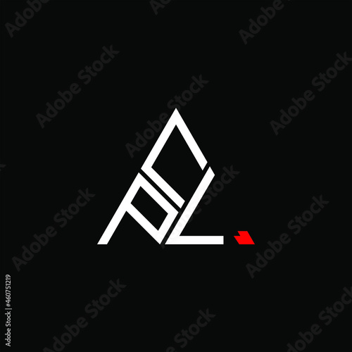CPL letter logo creative design. CPL unique design
 photo
