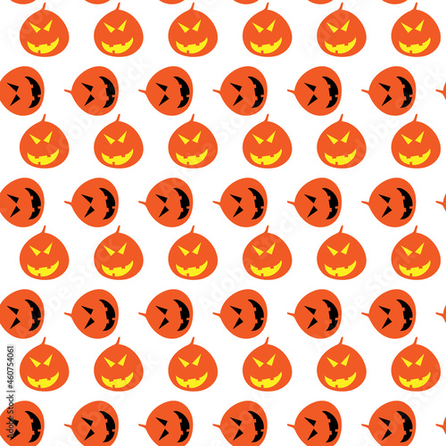 Halloween seamless pattern with pumkin.Can be used for wallpaper, web page background, surface textures.
