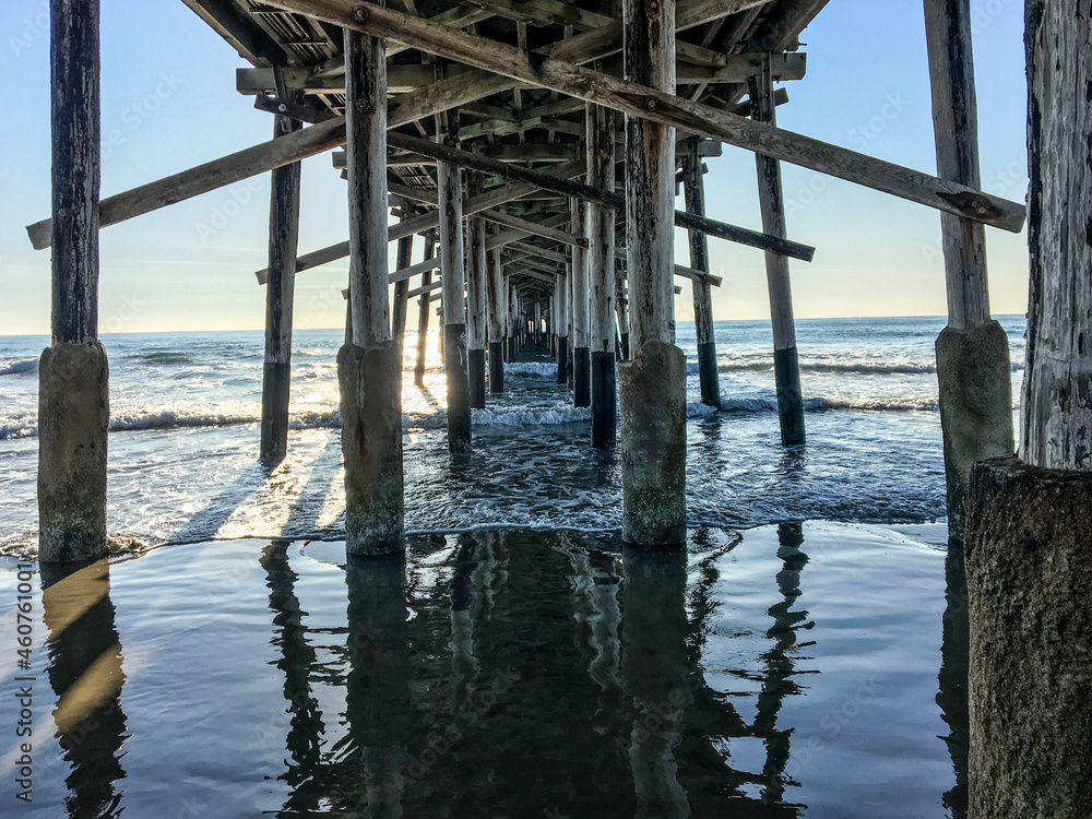 pier on the beach