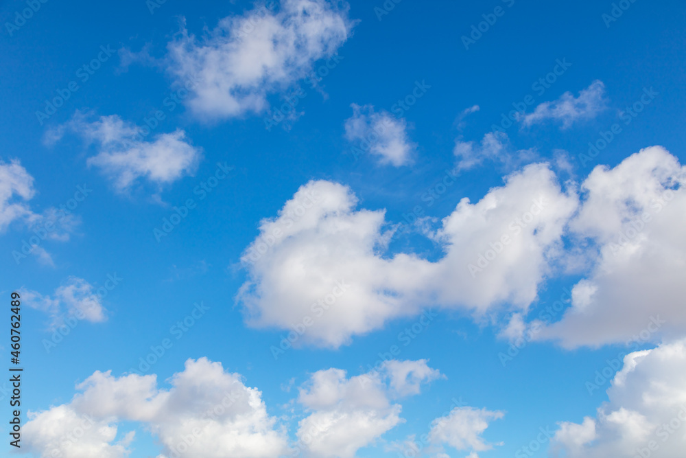 White clouds in the blue sky during the day. White clouds in the blue sky during the day.