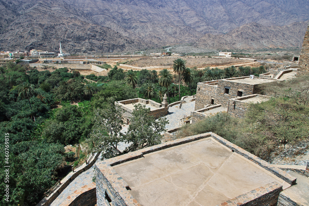 The historic village Al Ain, Saudi Arabia