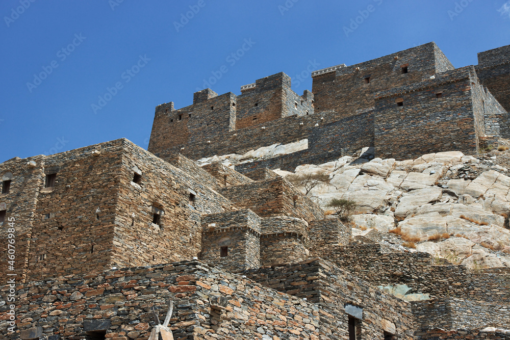 The historic village Al Ain, Saudi Arabia