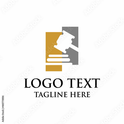 Law firm logo icon vector for law firm company