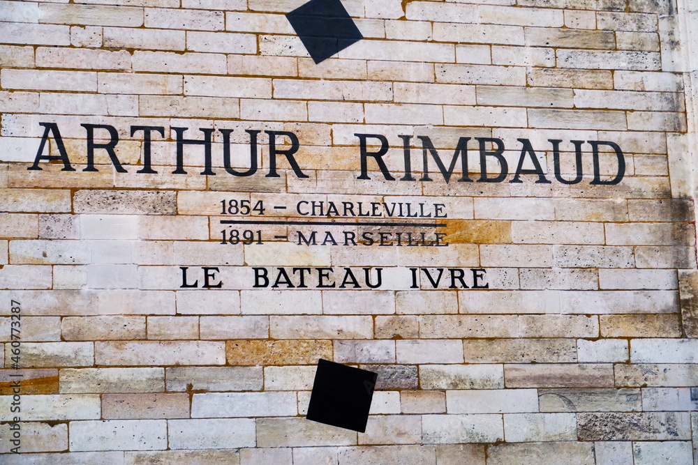 Arthur Rimbaud 1854. Charleville. 1897 Marseille. Le Bateau Ivre