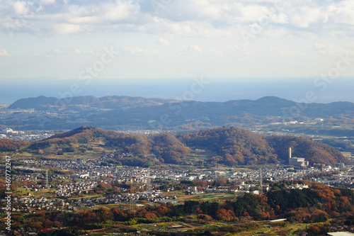 弘法山からの景色／【弘法山公園】神奈川県秦野市 12月