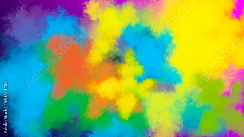 colorful powder blow abstract background  © Manish