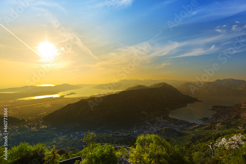 Kotor Bay on Sunset - Montenegro