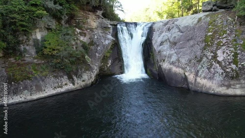 elk river falls near elk park nc, north carolina, near banner elk, sugar mountain, beech mountain and elizabethton tennessee, not far from bristol tennessee and kingsport tennessee photo