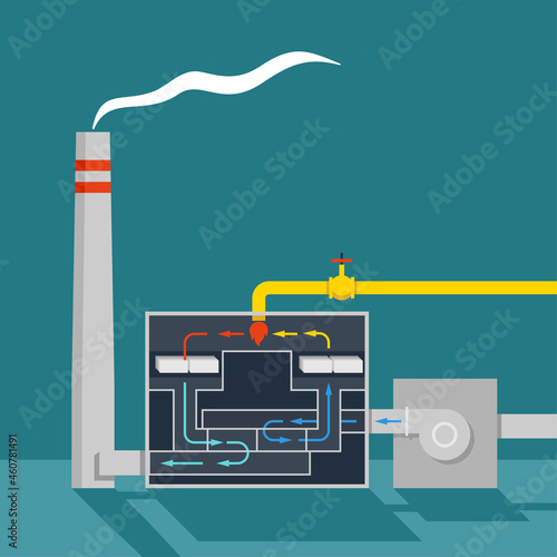 Thermal recuperative oxidizer destroys HAP and VOC photo