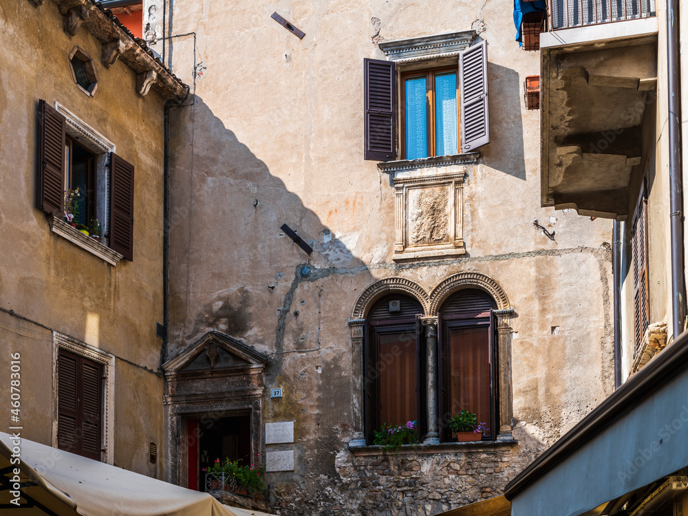 Glimpses of the town of Riva del Garda on Lake Garda