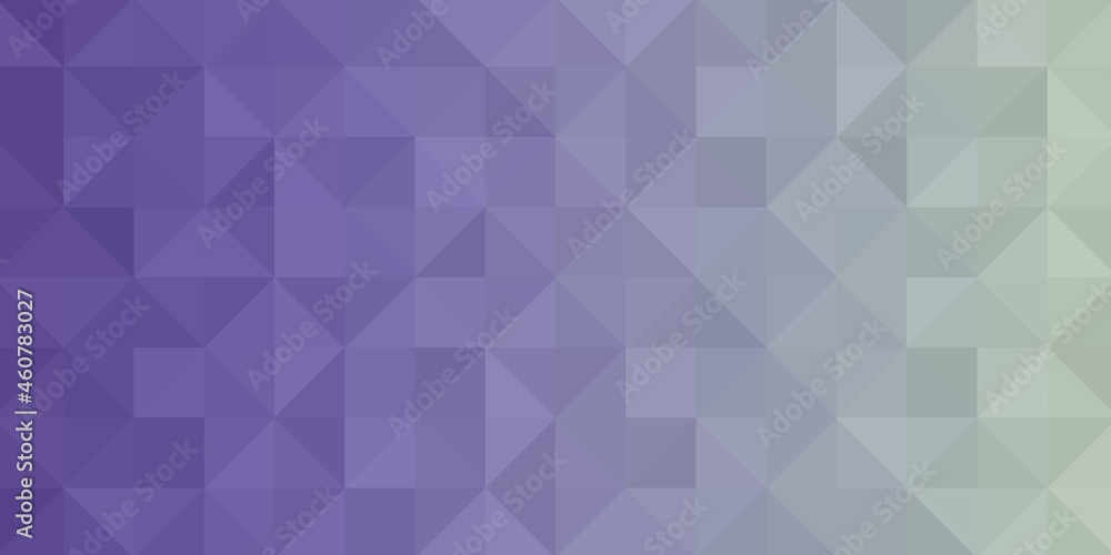 Fototapeta premium Abstract geometric background. Triangular pixelation. Mosaic, color gradient.