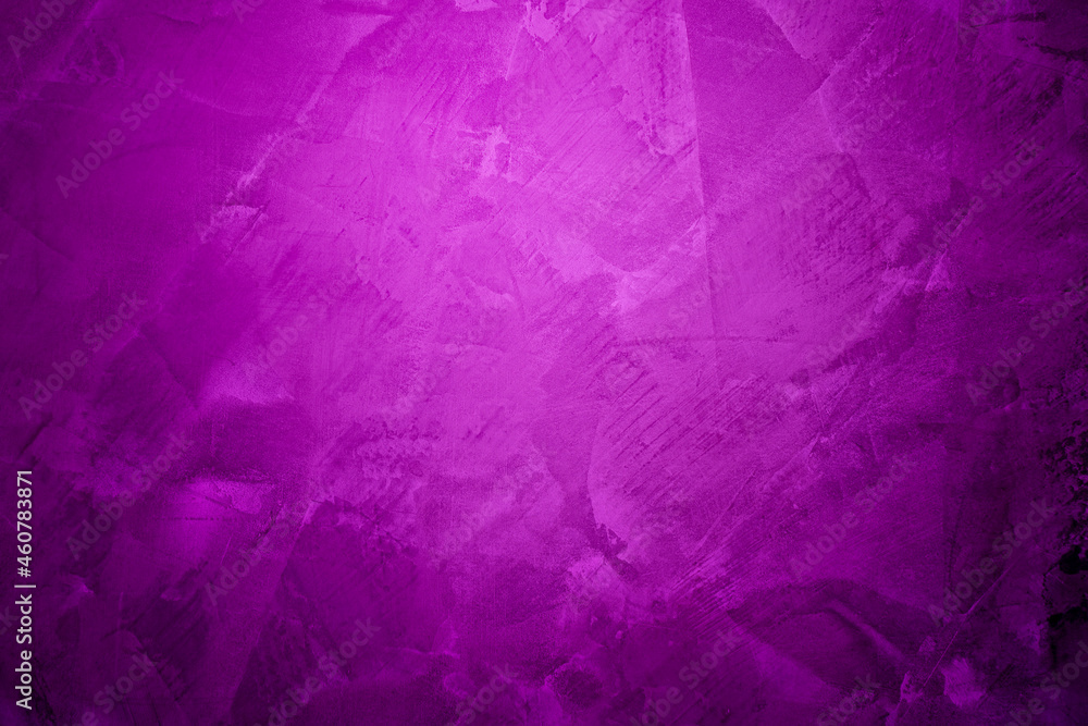 surface of grunge concrete wall texture with purple gradient, abstract background