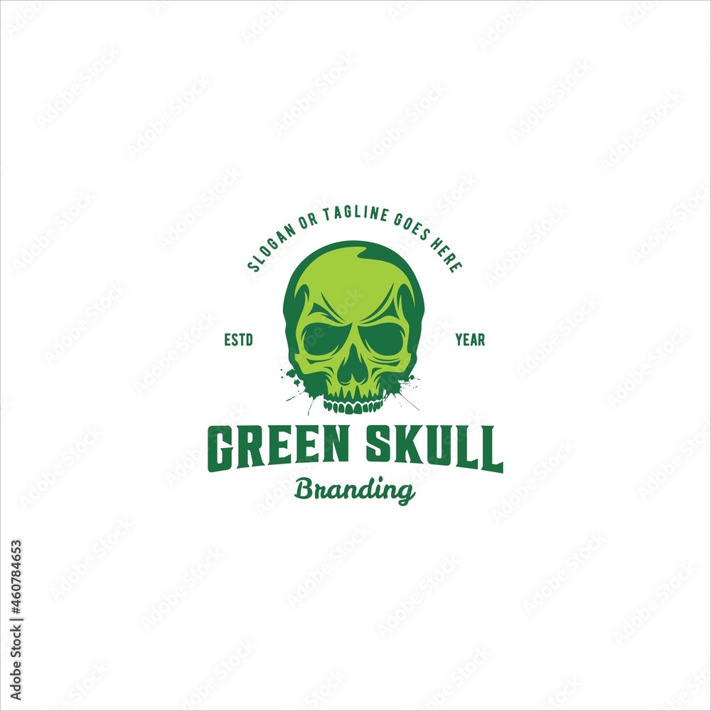 Skull Logo Design Vector Image Skull Logo Design Vector Image