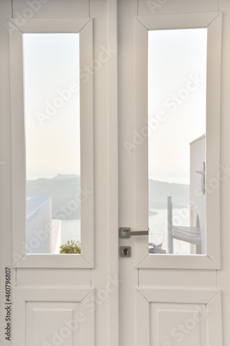 door with a view