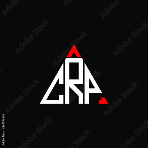 CRP letter logo creative design. CRP unique design

