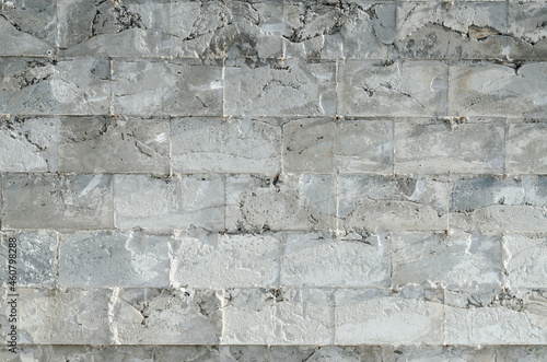 Light grey bricks texture
