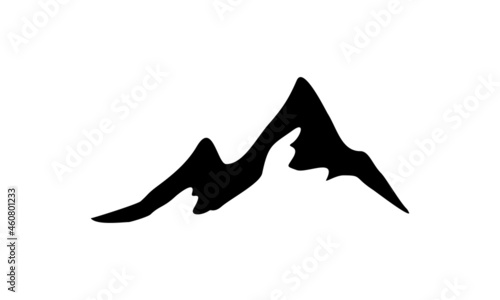 mountain simple vector