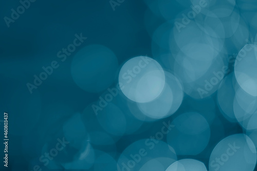 Background images and bokeh pictures are beautiful blue circles.