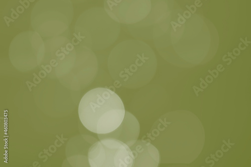 Background image and bokeh picture in a beautiful green circle.
