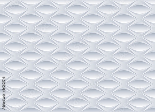 background with 3D shape, seamless pattern