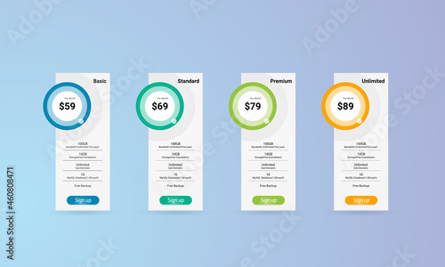 Pricing Table Template