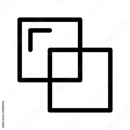 Combine Outline Vector Icon Design