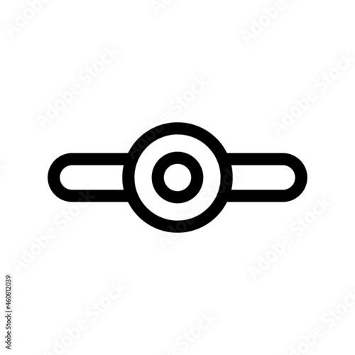Commit Git Outline Vector Icon Design