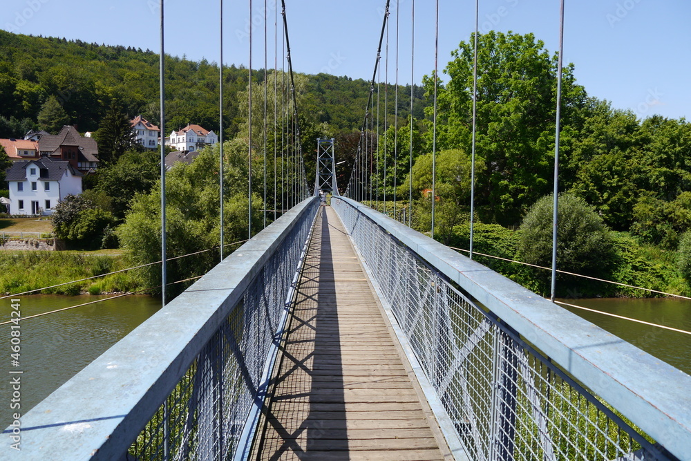 Hängebrücke Tanzwerder Hann. Münden