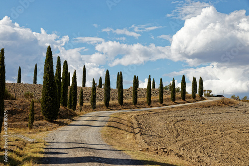 tuscany summer landscape