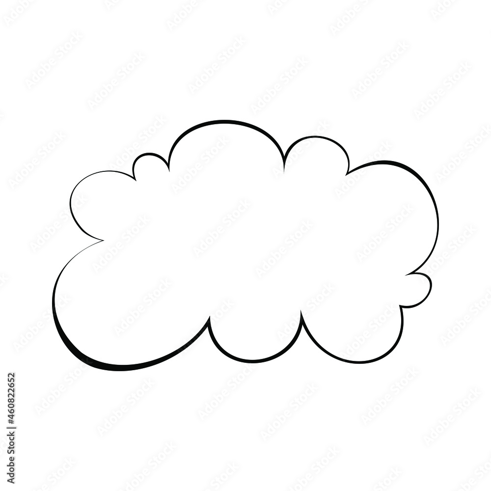 Vector illustration of clouds. Icons for print or web applications. EPS 10 Vector illustration of clouds. Icons for print or web applications. EPS 10
