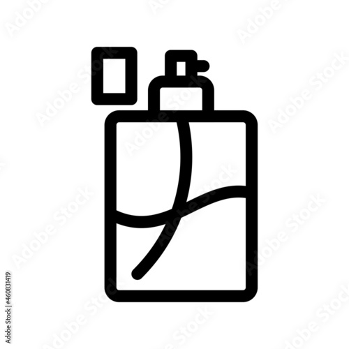 Perfume Outline Vector Icon Design