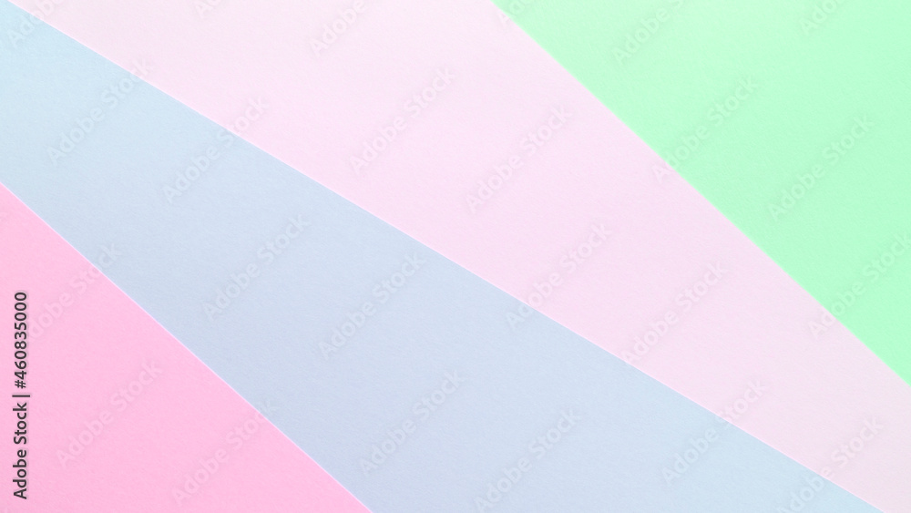 Background in trendy multicolor paper.Top view. Minimal concept. Background in trendy multicolor paper.Top view. Minimal concept.