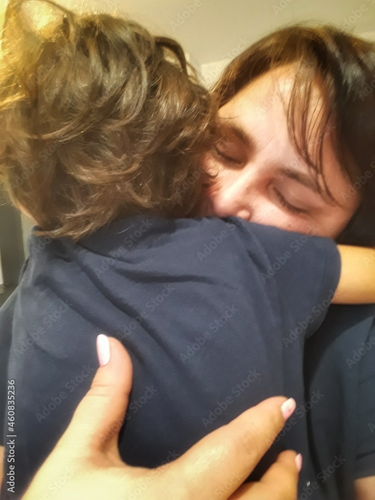 Fototapeta premium parent and child