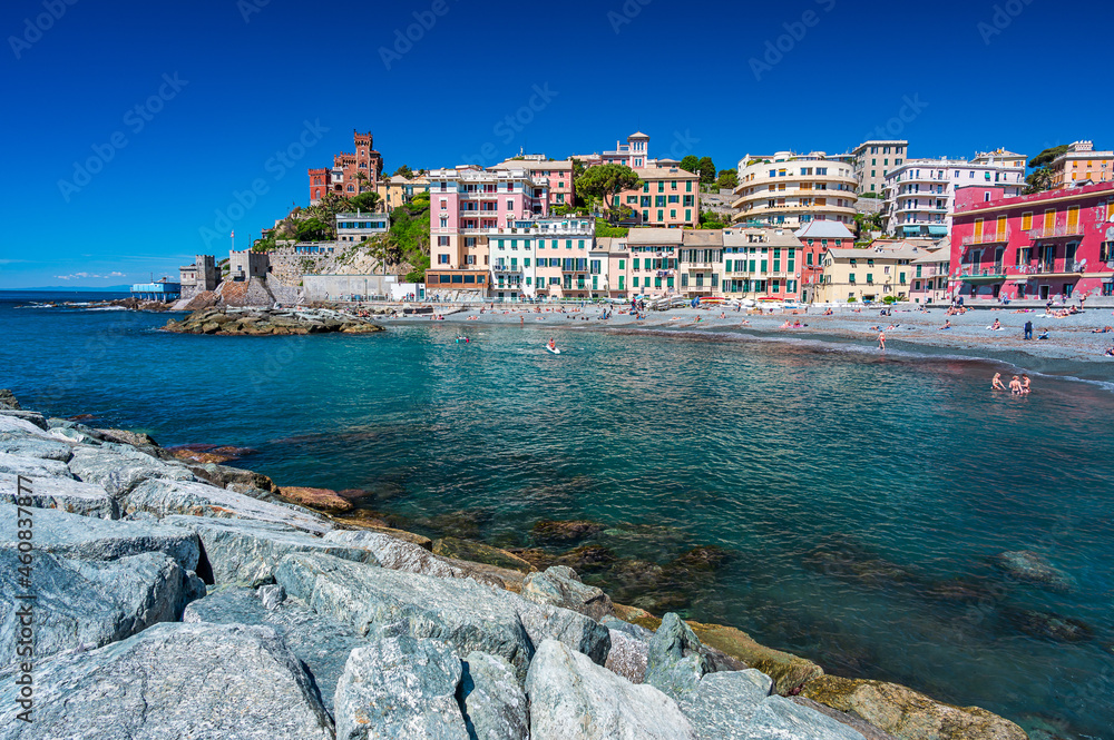 The gulf of Vernazzola in Genoa