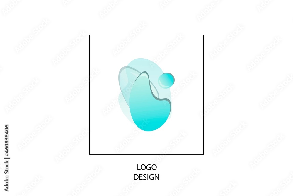 Abstract modern logo template. Geometric shapes, bright elements with text. Flat image. Vector illustration
Abstract modern logo template. Geometric shapes, bright elements with text. Flat image. Vector illustration