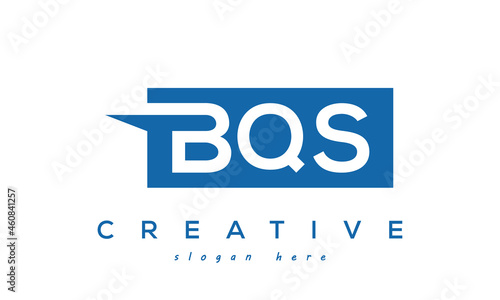 BQS creative three letters logo photo