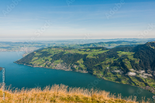 Rigi, Zugersee, Zug, Bergbahnen, Wanderweg, Zugerberg, Aussichtspunkt, Walchwil, Immensee,
Cham, Zentralschweiz, Alpen, Sommer, Schweiz photo