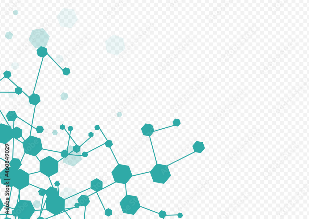 Futuristic Molecule Vector Transparent Futuristic Molecule Vector Transparent