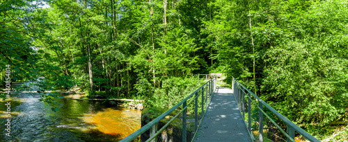 Brücke an de Buchberger Leite im Bayerischen Wald