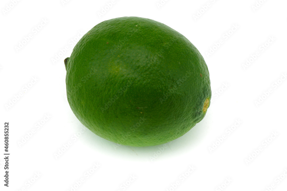 Lime on white background Lime on white background