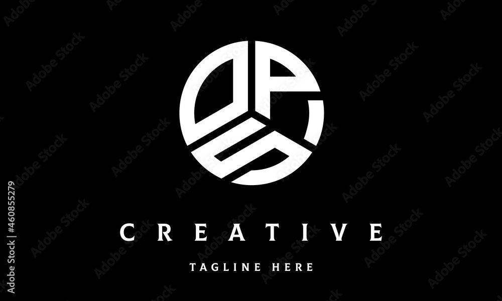 OPS circle three letter logo OPS circle three letter logo